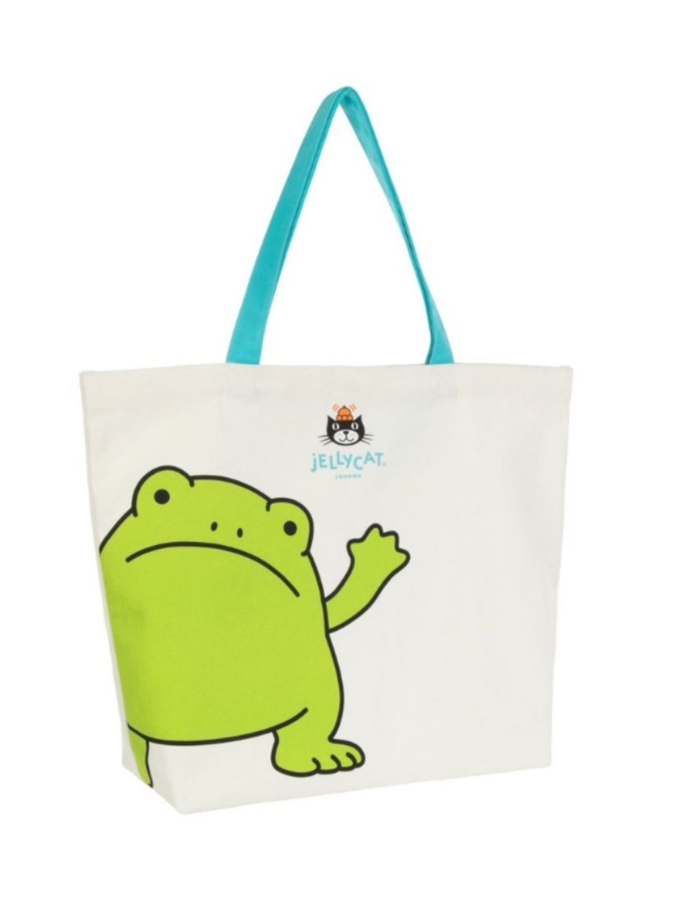 Jellycat Ricky Rain Frog Tote Bag Exclusive